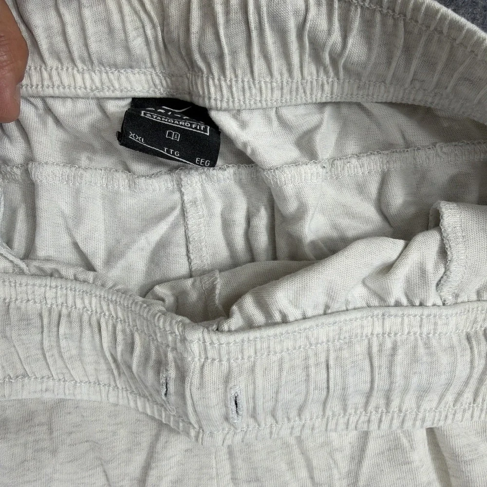 Nike Shorts Mens XXL Grey Dry Knit CJ2044 Training Standard Fit No Drawstring